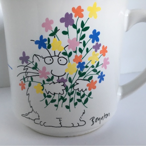 Cat Mug Sandra Boynton Vintage Coffee Mug Wishing You All The Best Japan EUC - Picture 4 of 10